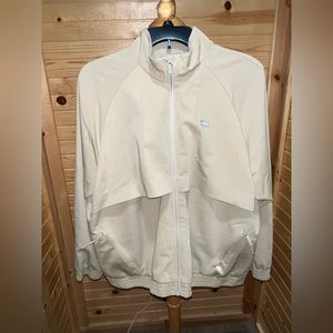 Women’s Beige/Tan/Latte Figs Performance Scrub Jacket Size XL